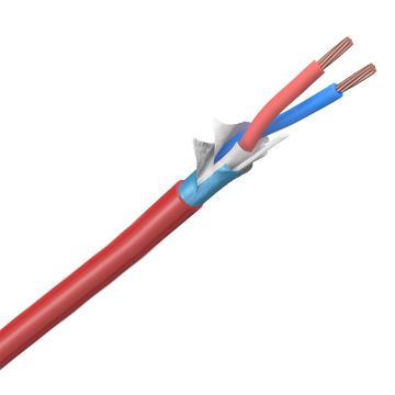 Dynamic brandmeldkabel afgeschermd Y(st)Y 1x2x0.8mm² Dca-s2,d0,a3 rood per rol 100 meter