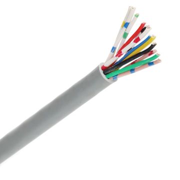 Dynamic signaalkabel YR 12x0.8mm² Dca-s2,d0,a3 grijs per rol 100 meter