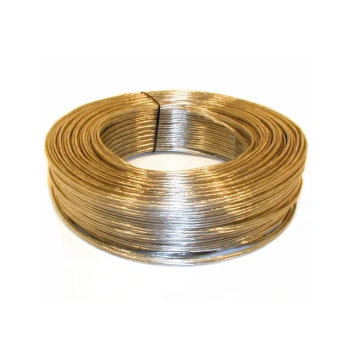 VMVL (H05VV-F) kabel 2x0.75mm2 afgeplat goud per rol 100 meter (16251)