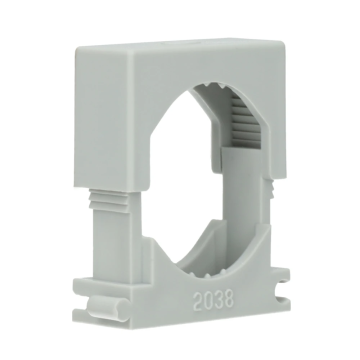 JSL zadel gesloten 18-30mm onbehandeld kunststof grijs - per 50 stuks (152100054)