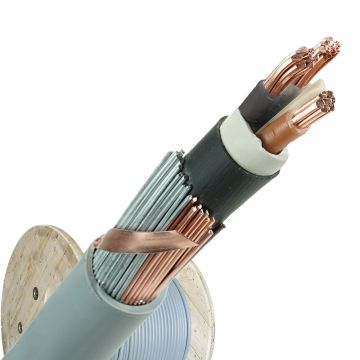 YMvK-as grondkabel 3x10 per haspel 500 meter