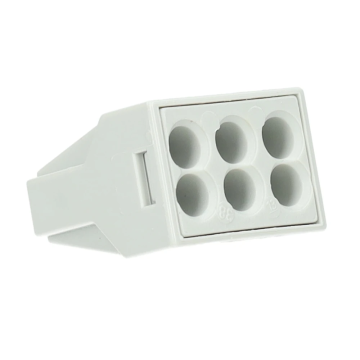 Wago explosieveilige verbindingsklem 6-voudig 0,75-2,5 mm² per 50 stuks (773-496)