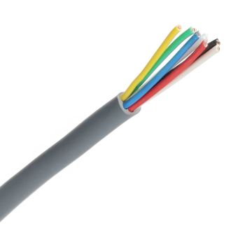 Dynamic signaalkabel YR 6x0.8mm² Dca-s2,d0,a3 grijs per meter