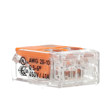 Wago lasklem 2-voudig 6mm² 50 stuks (221-612)