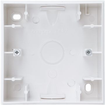 Kopp opbouwdoos 1-voudig - HK07 mat wit (374732006)