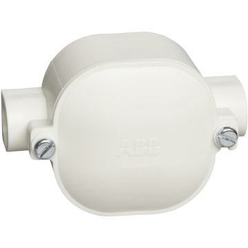 ABB Installatiedozen en -kasten Trekdoos opbouw 2x 16mm wit (4202-D S)