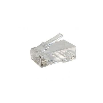 RJ45 connector CAT6a unshielded - alleen voor stugge kern - per 10 stuks (DC-RJ45-UTP6AS-10PCE)
