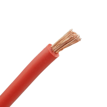Laskabel 1x95mm² rood per meter (19057)