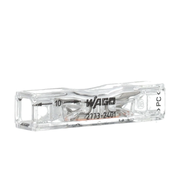 Wago lasklem 1-voudig 0,75-4 mm2 - per 100 stuks (2773-2401)