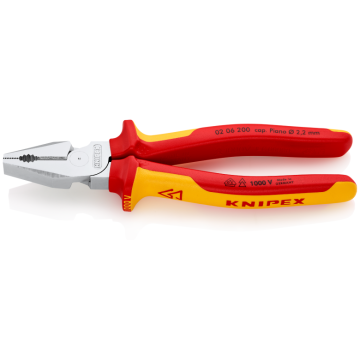 KNIPEX combinatietang kracht comfort 180mm VDE (02 06 200)