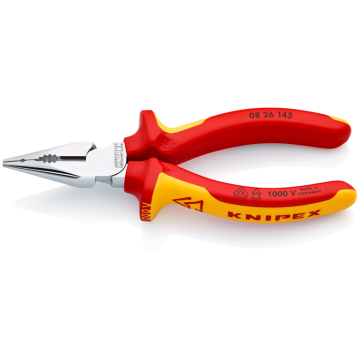 KNIPEX combinatietang verchroomd 145mm VDE (08 26 145)
