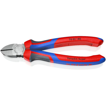 KNIPEX zijkniptang gepolijst comfort 180mm (70 02 180)