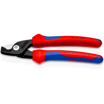 KNIPEX kabelschaar getrapte snijrand 160mm (9512160)