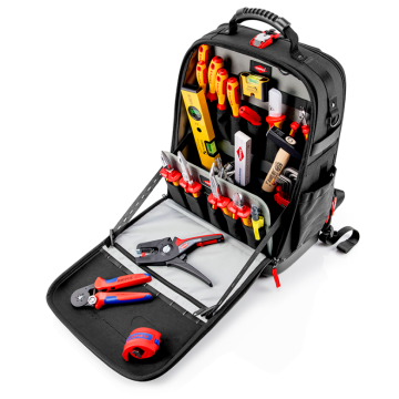 KNIPEX modular X18 gereedschapsrugzak elektro 23-delig (002150E)