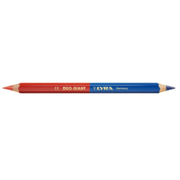 Kadeem Duo Giant markeerpotlood rood/blauw (2930101)