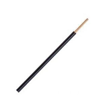 NEXANS VD draad 1.5mm zwart per rol 100 meter (10533330)