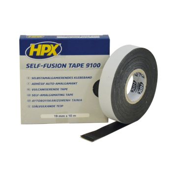 HPX vulkaniserende tape 19mm x 10 meter zwart(SF1910)