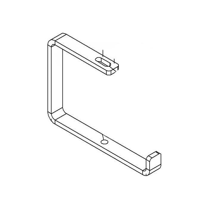 Niedax Kleinhuis kabelgoot ophang beugel open (C-beugel) voor 100 mm breed ZCB100