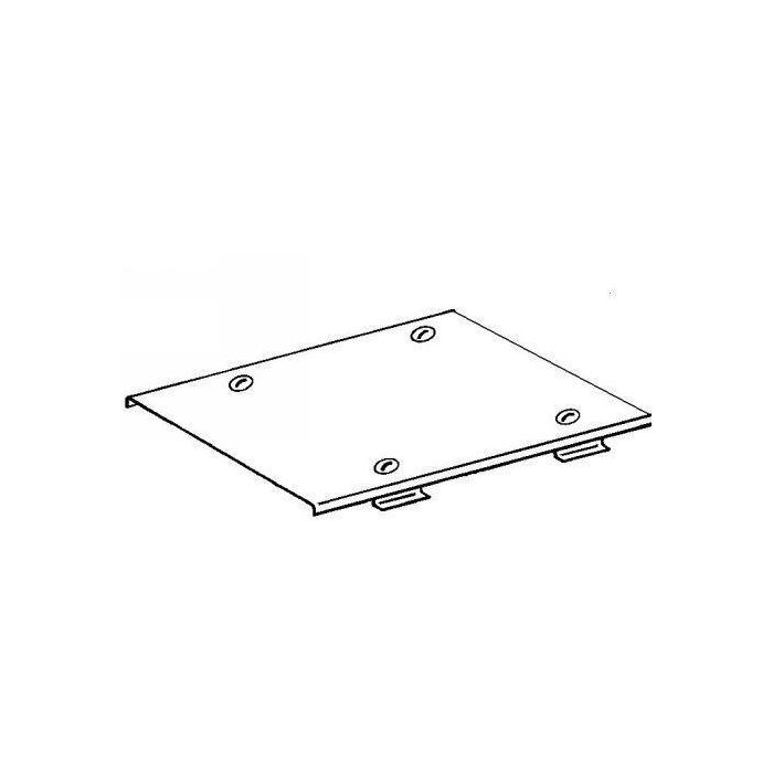 Niedax Kleinhuis kabelgoot deksel stijg/vervalstuk voor 70mm breed (161589)
