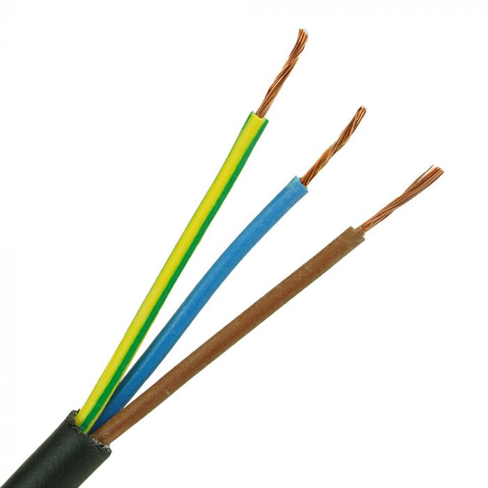 neopreen kabel H07RNF 3x1 per meter