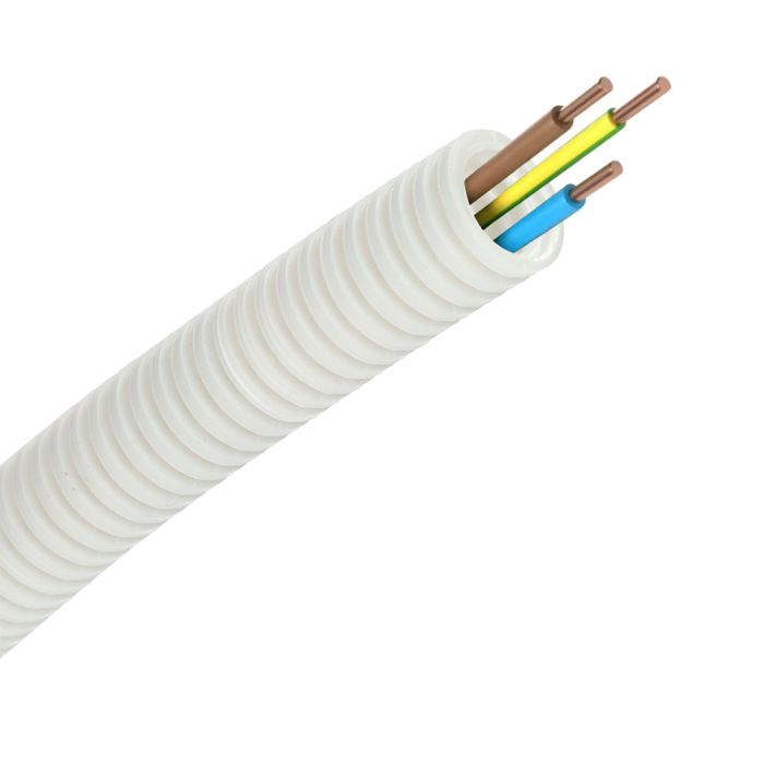 Snelflex flexibele buis VD draad 3G2.5mm2 - 16mm per rol 25 meter (SF3G25K)