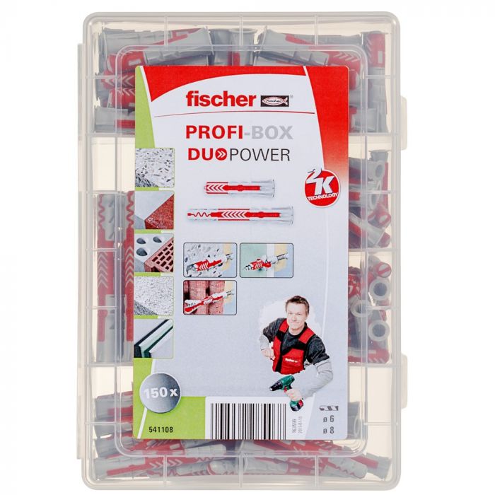 Fischer Profi-Box DuoPower pluggen kort en lang (541108)