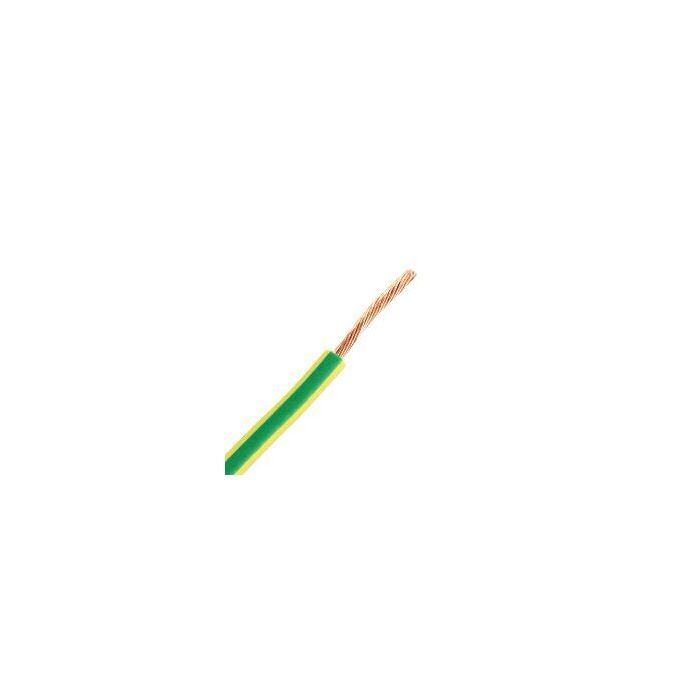 Helukabel montagedraad VDS 0.50mm2 (H05V-K) 70° groen/geel - per rol 100 meter (29082)
