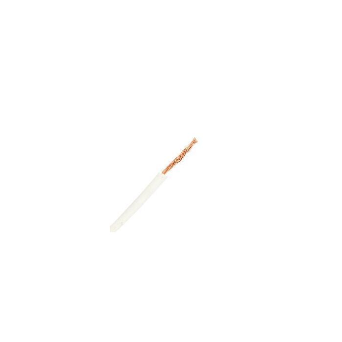 Helukabel montagedraad VDS 0.50mm2 (H05V-K) 70° wit - per rol 100 meter (29086)