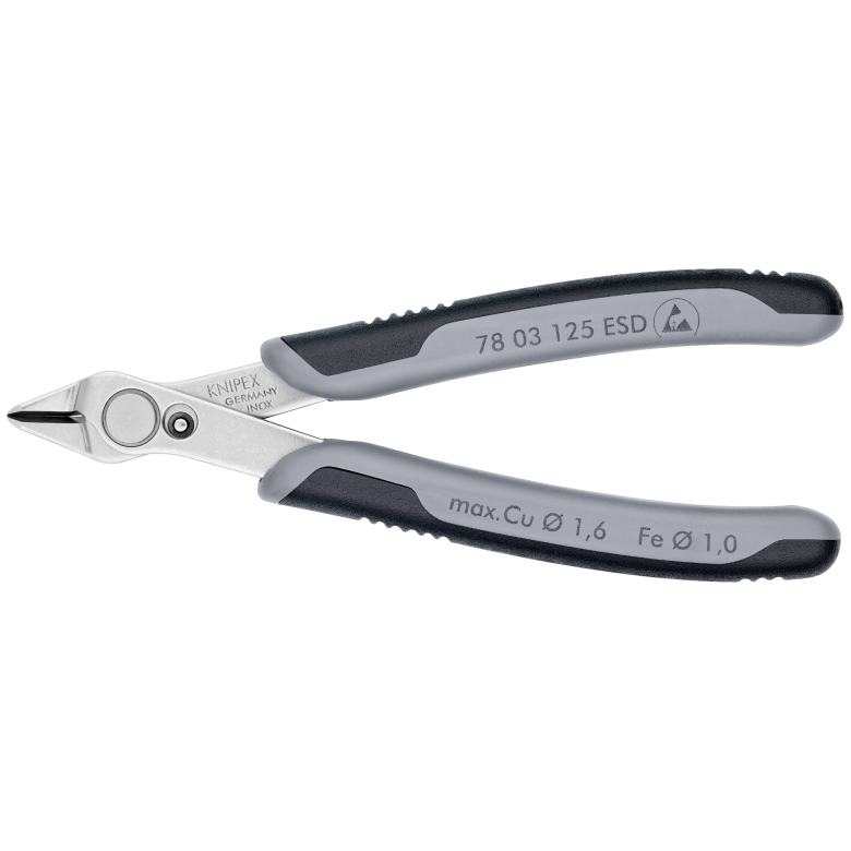 KNIPEX zijkniptang 125mm ESD (7803125ESD) | Kabel24