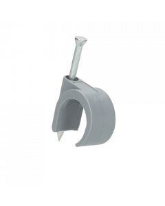 HEKON spijkerclip 16-19mm grijs kunststof per 100 stuks (808)