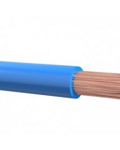 Dynamic montagedraad H07V2-K 4 mm2 90°C Eca blauw - per meter