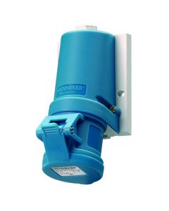 Mennekes (Hateha) CEE wandcontactdoos 16A 3-polig IP44 twincontact (1341)