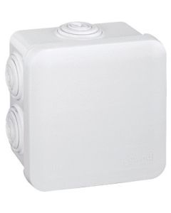 Legrand PLEXO aftakdoos IP55 7 kabelinvoeren membraan klikdeksel 80x80x45mm wit (92013)