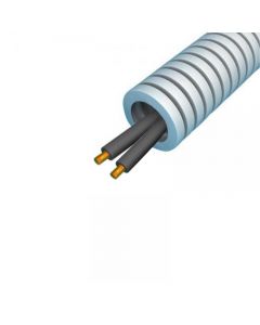Snelflex flexibele buis VD draad 2x1.5mm - 16mm rol 100 meter (SF2X15ZZW)