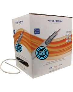 Hirschmann Multimedia KOKA 799 witte coaxkabel per 250 meter (298799250)