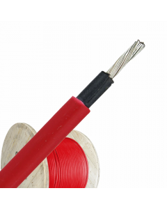 solar kabel 4mm rood per haspel 500 meter