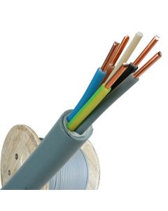 YMvK kabel 5x2.5 per haspel 500 meter