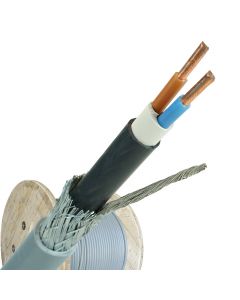 YMVK-as grondkabel 2x4 per haspel 500 meter