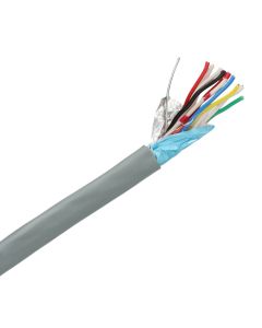 Signaalkabel 6x2x0,8 mm grijs - per meter