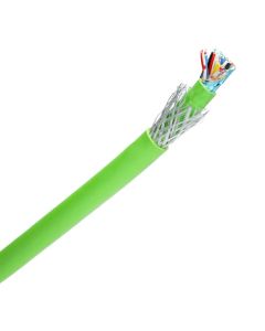 Signaalgrondkabel 12x2x0,8 mm groen - per meter