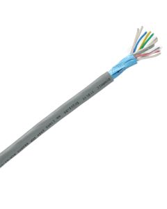 Signaalkabel 5x2x0,8 mm grijs - per meter