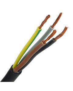 neopreen kabel H07RNF 4x1 per meter