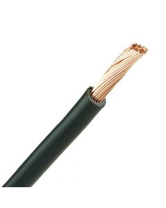 Aansluitdraad 16mm2 zwart per meter