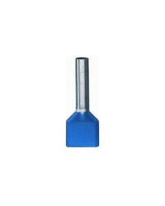 SOLAR Twin adereindhuls geïsoleerd 2x2,5mm2 blauw - per 100 stuks (1505165)