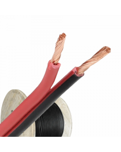 Helukabel luidsprekerkabel 2x1.5mm2 zwart/rood per haspel 500 meter