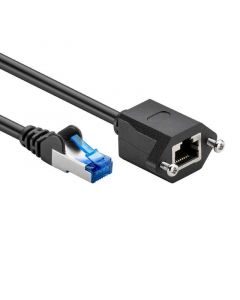 Goobay Netwerk verlengkabel Cat 6a 2 meter