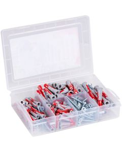 Fischer Profi-Box DuoPower pluggen kort en lang met schroeven (541109)