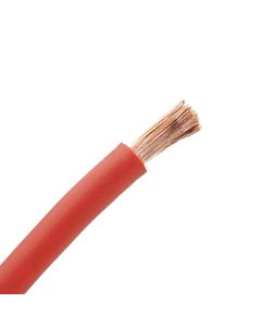 Batt laskabel 1x25mm rood - per meter