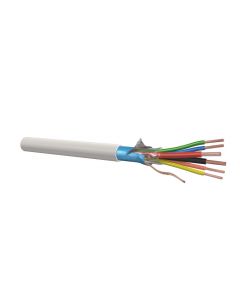 Cable Partners alarmkabel LiY(st)Y 2x0.75+4x0.22mm2 Dca-s2.d0.a3 - per haspel 500 meter