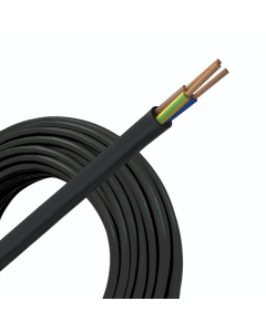 Helukabel VMVL (H05VV-F) kabel 3x1mm2 zwart per rol 100 meter